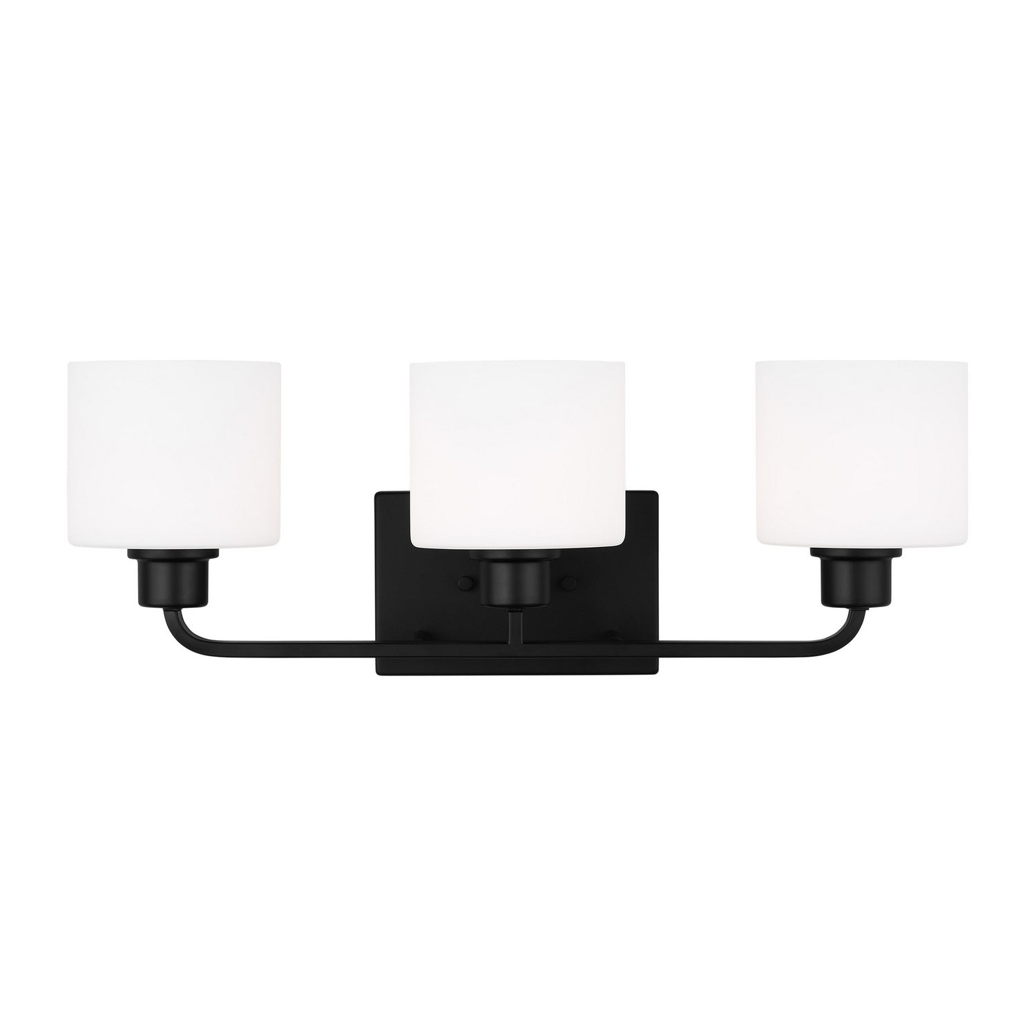 Generation Lighting - 4428803-112 - Three Light Wall / Bath - Canfield - Midnight Black