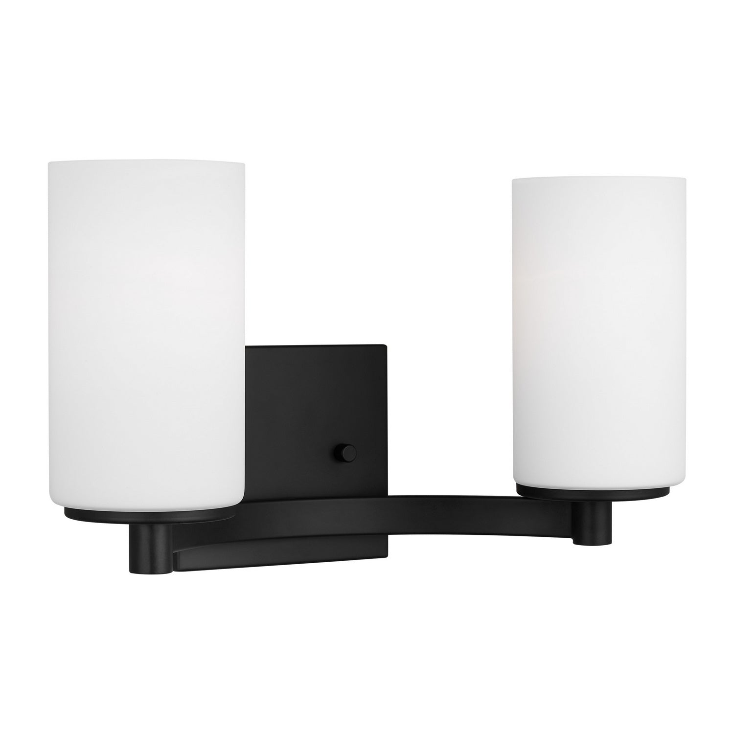 Generation Lighting - 4439102EN3-112 - Two Light Wall / Bath - Hettinger - Midnight Black