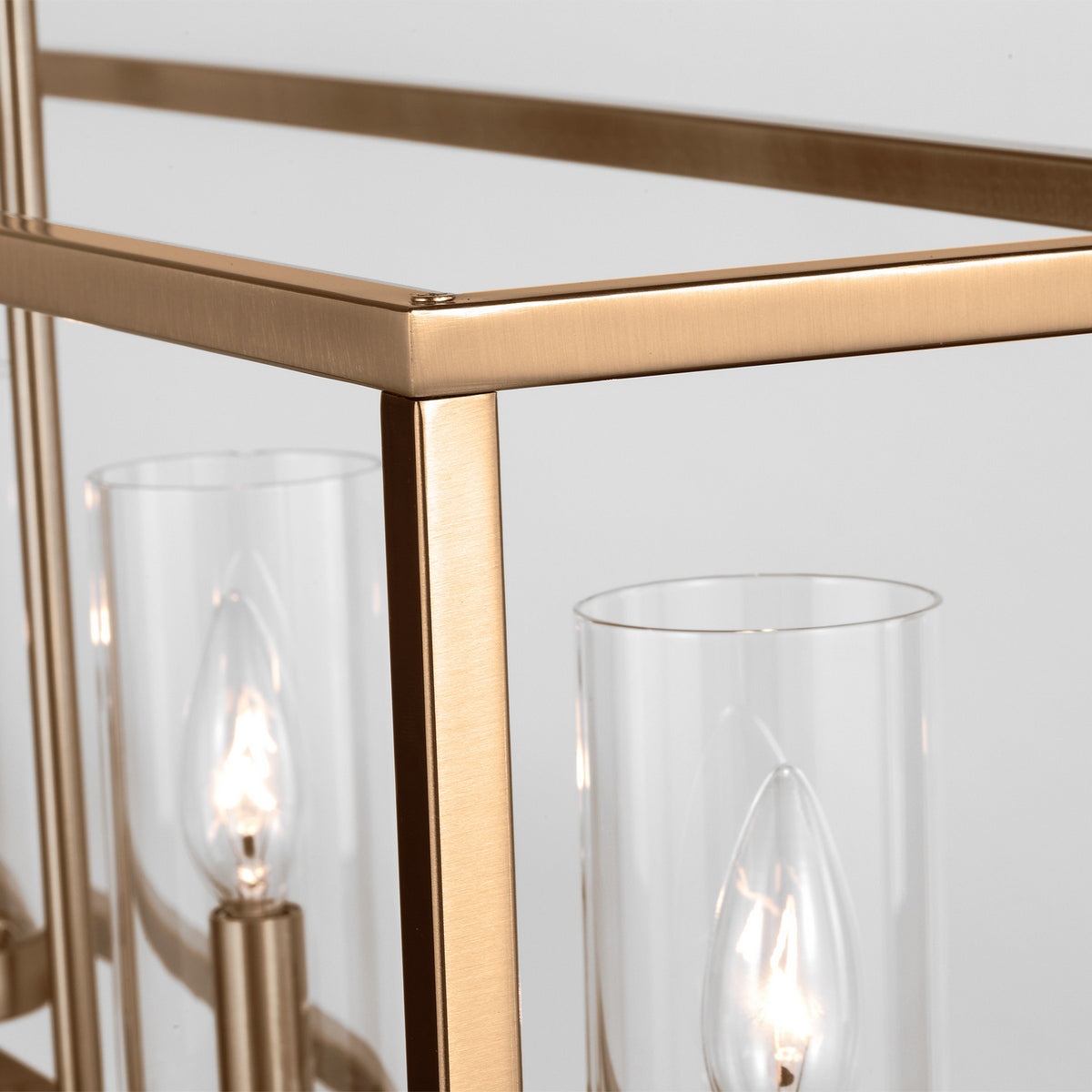Visual Comfort Studio - 6690305EN-848 - Five Light Island Pendant - Zire - Satin Brass