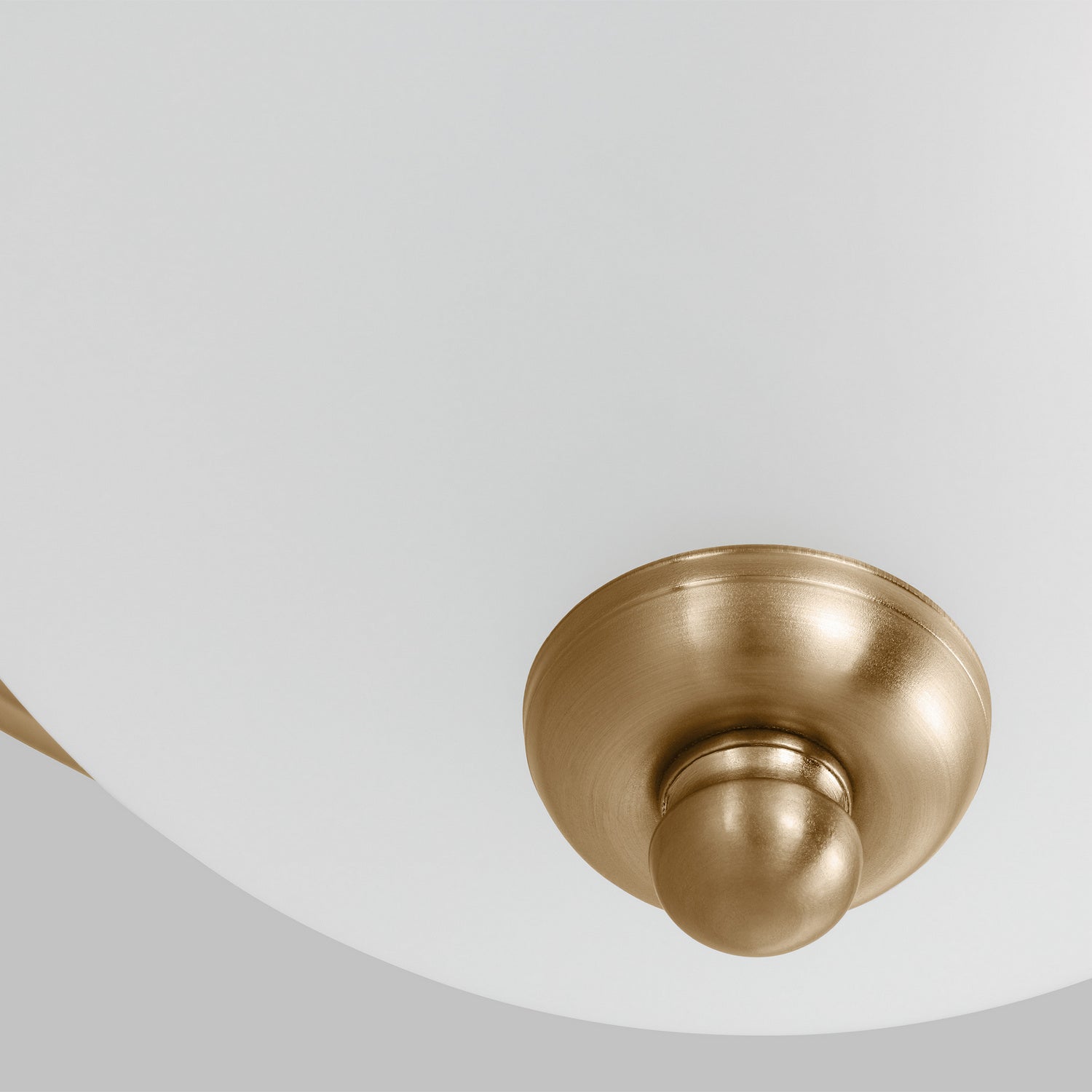 Generation Lighting - 77063-848 - One Light Flush Mount - Geary - Satin Brass
