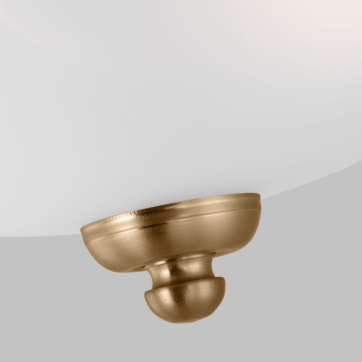 Generation Lighting - 77064EN3-848 - Two Light Flush Mount - Geary - Satin Brass