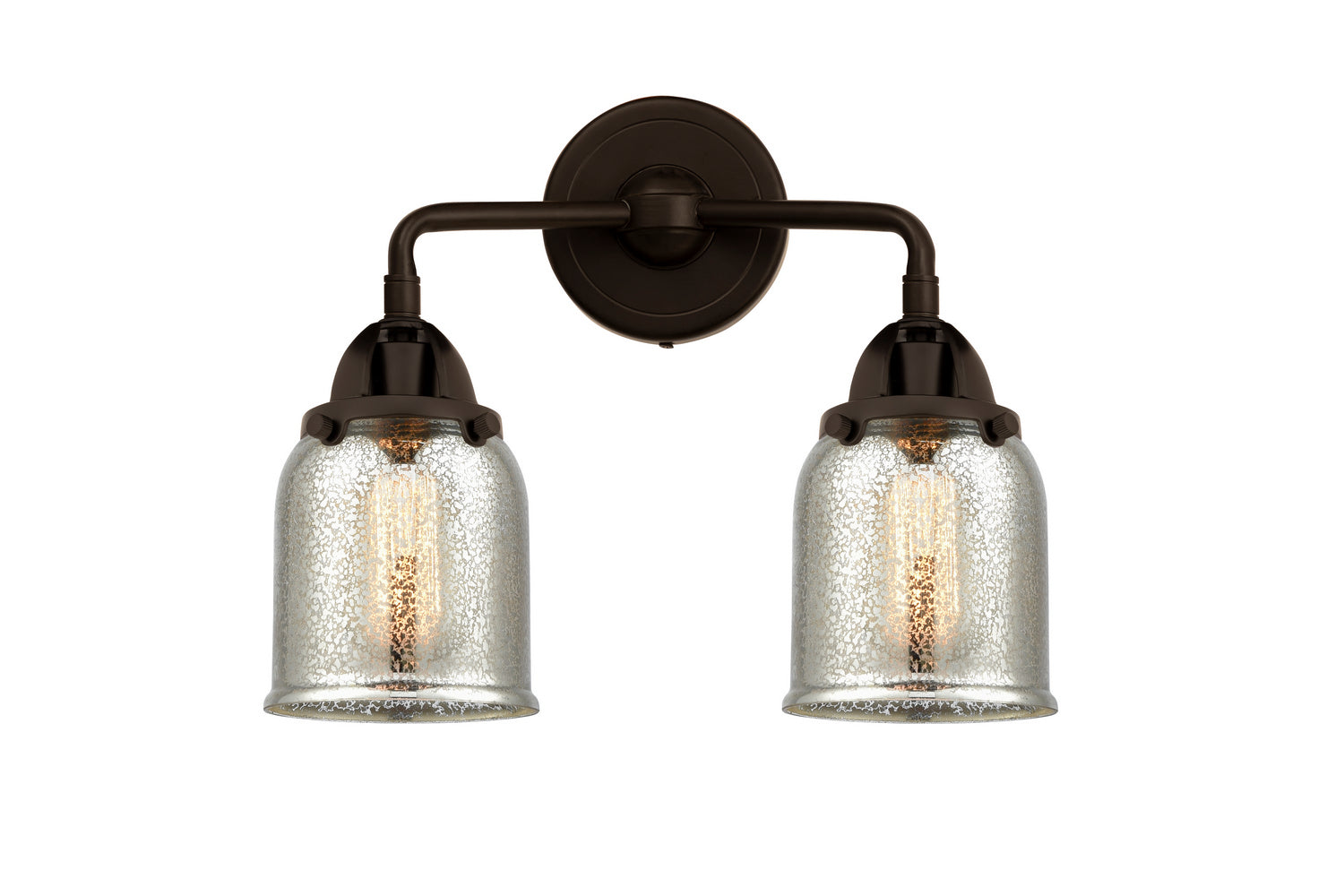 Innovations - 288-2W-OB-G58 - Two Light Bath Vanity - Nouveau 2 - Oil Rubbed Bronze