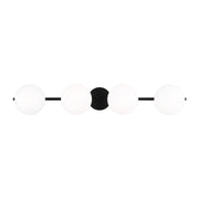 Visual Comfort Studio - EV1014AI - Four Light Vanity - Lune - Aged Iron