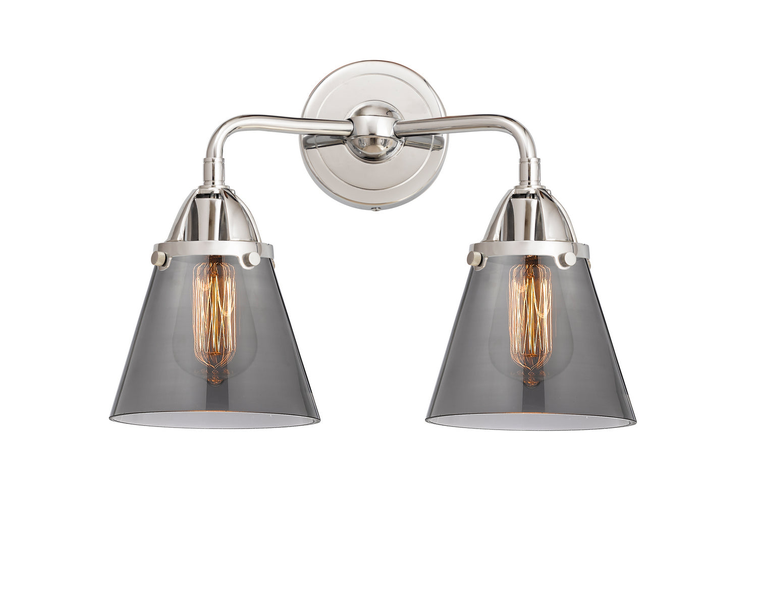 Innovations - 288-2W-PC-G63 - Two Light Bath Vanity - Nouveau 2 - Polished Chrome
