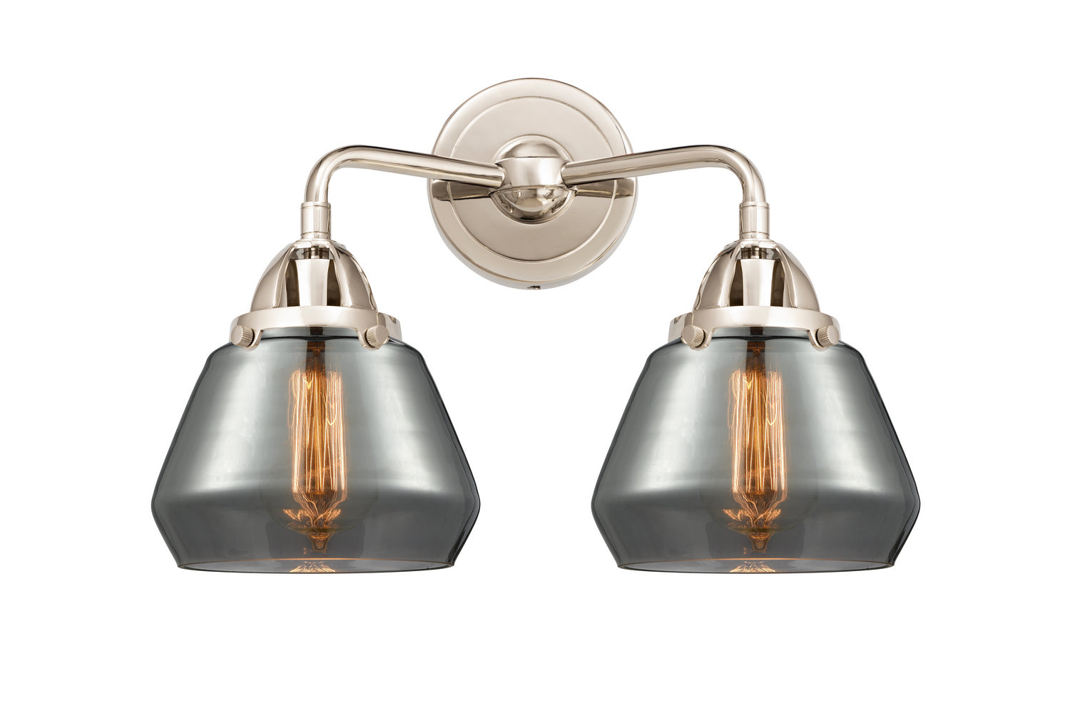 Innovations - 288-2W-PN-G173 - Two Light Bath Vanity - Nouveau 2 - Polished Nickel