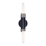 Alora - WV335811MB - Two Light Vanity - Torres - Matte Black