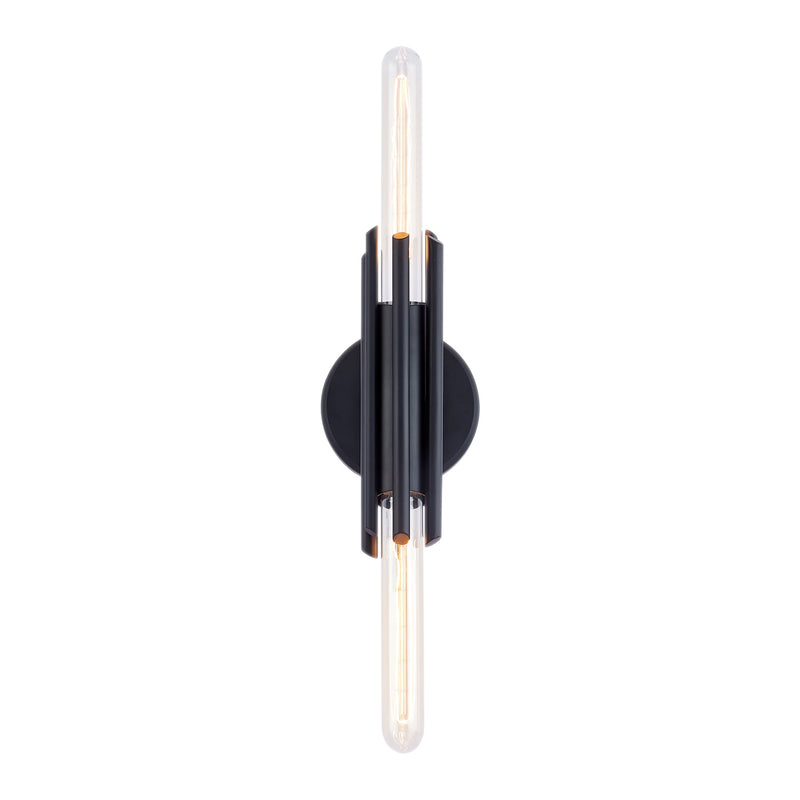 Alora - WV335811MB - Two Light Vanity - Torres - Matte Black