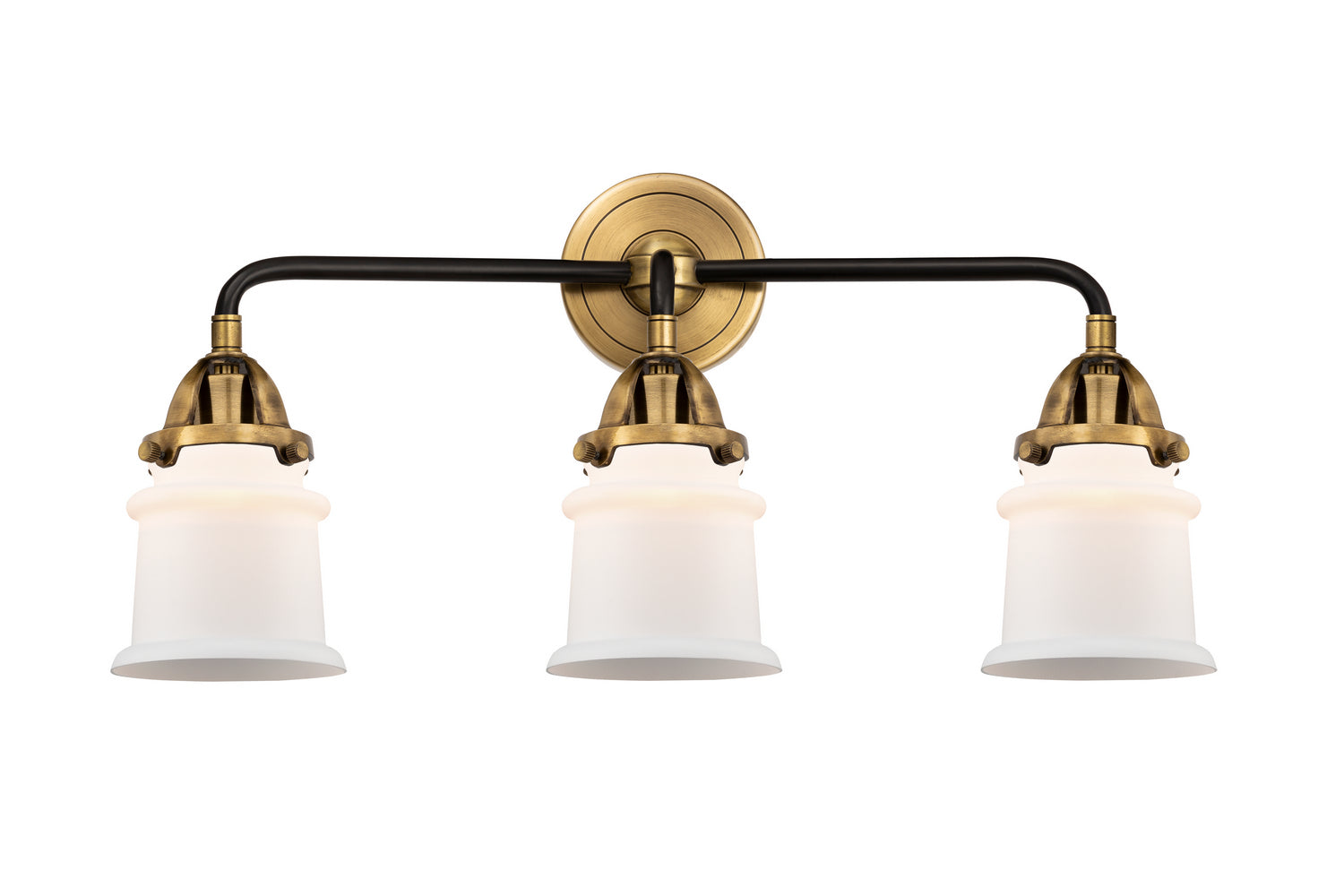 Innovations - 288-3W-BAB-G181S - Three Light Bath Vanity - Nouveau 2 - Black Antique Brass