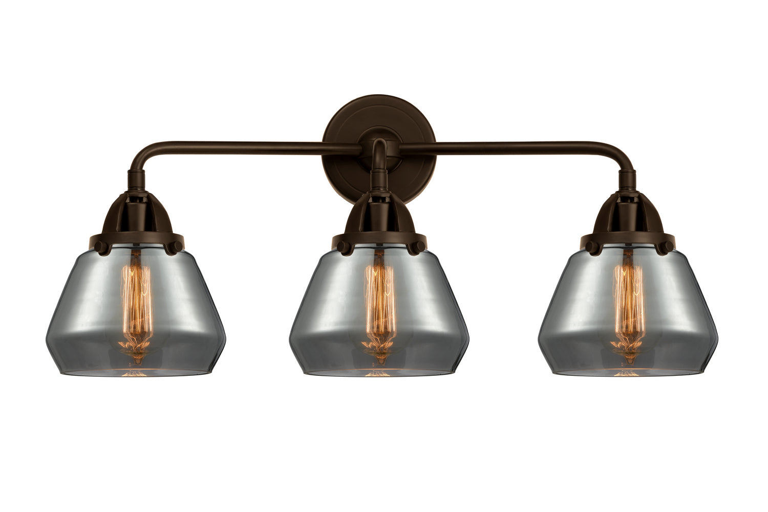 Innovations - 288-3W-OB-G173 - Three Light Bath Vanity - Nouveau 2 - Oil Rubbed Bronze