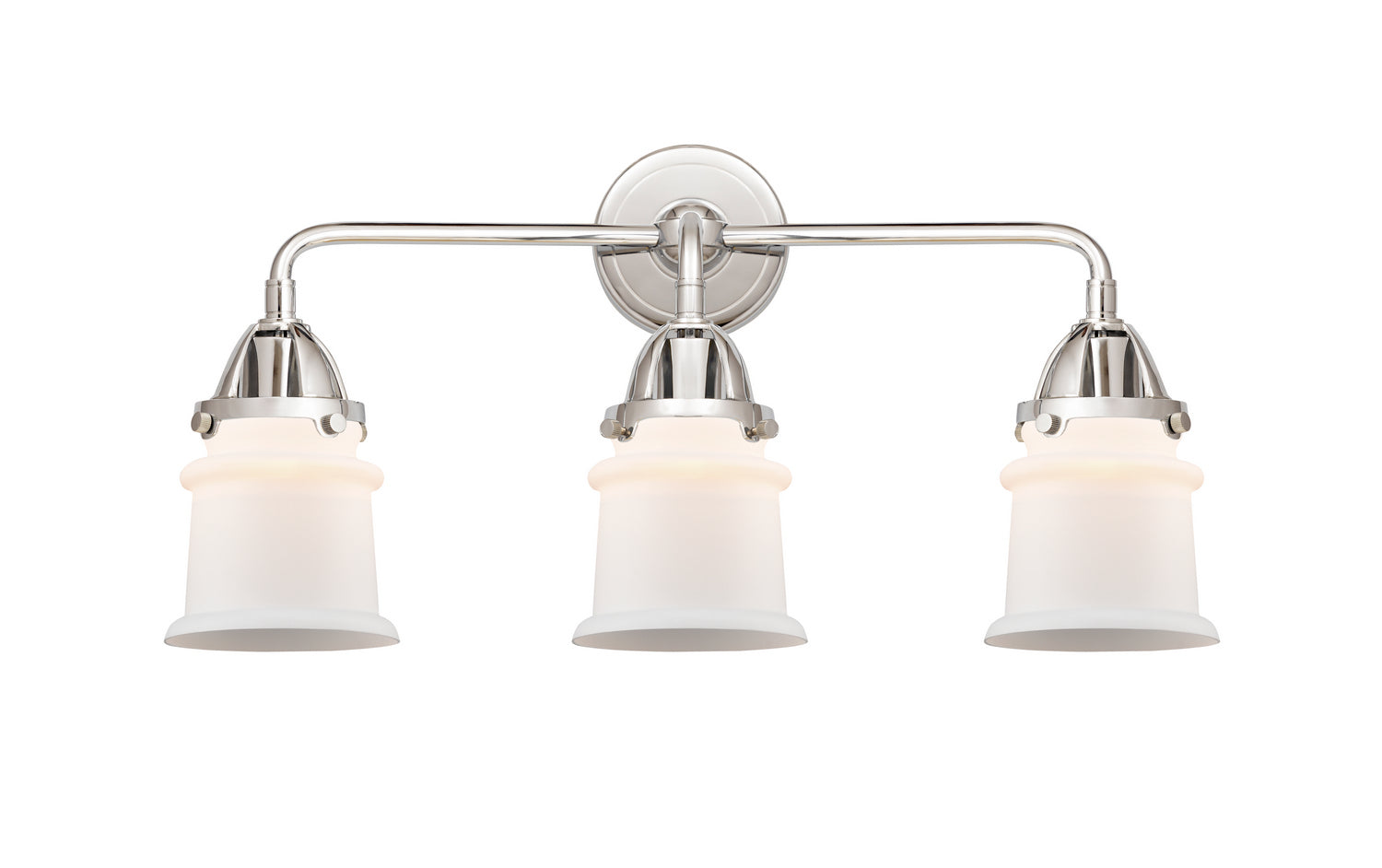 Innovations - 288-3W-PC-G181S - Three Light Bath Vanity - Nouveau 2 - Polished Chrome
