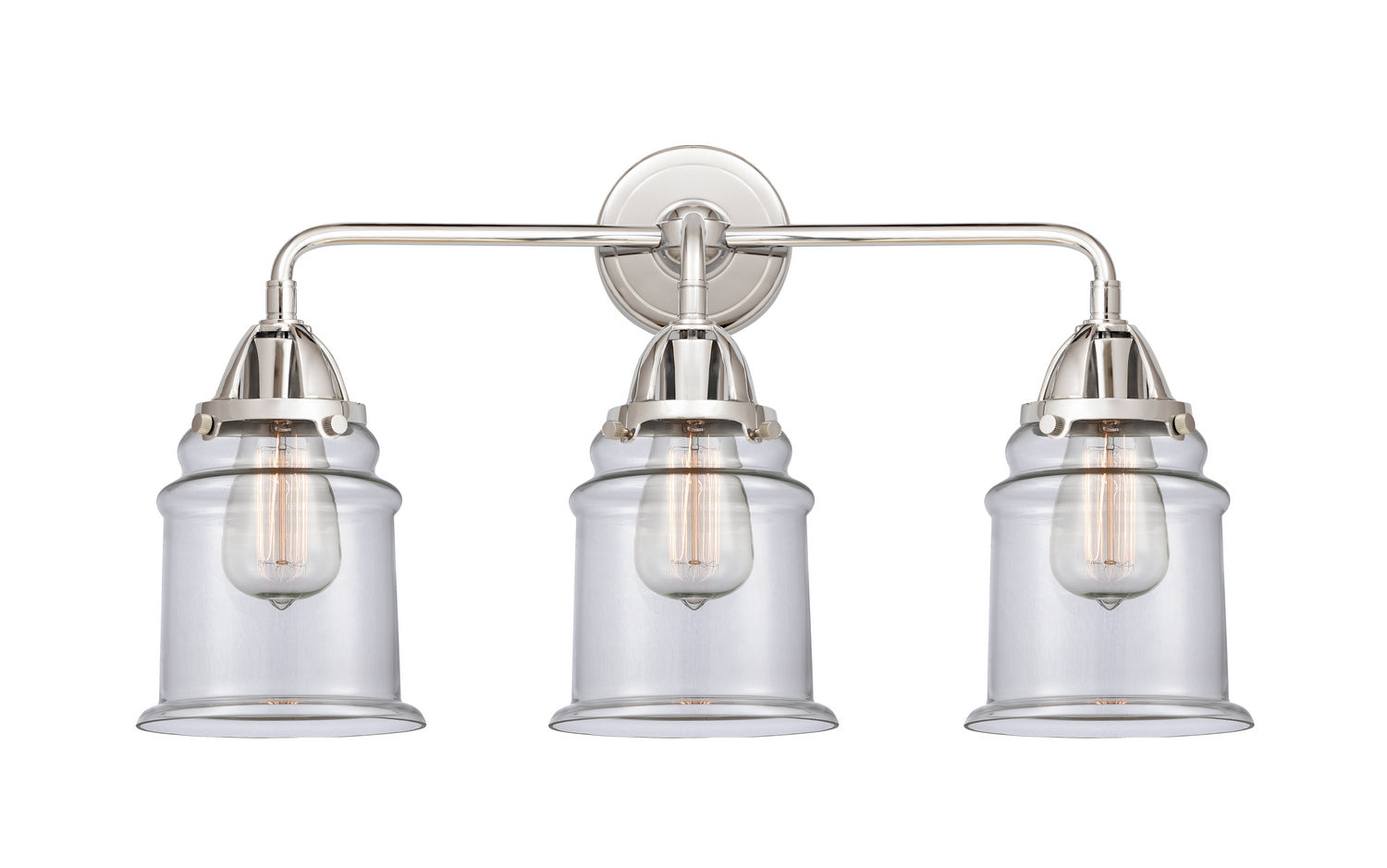 Innovations - 288-3W-PC-G182 - Three Light Bath Vanity - Nouveau 2 - Polished Chrome