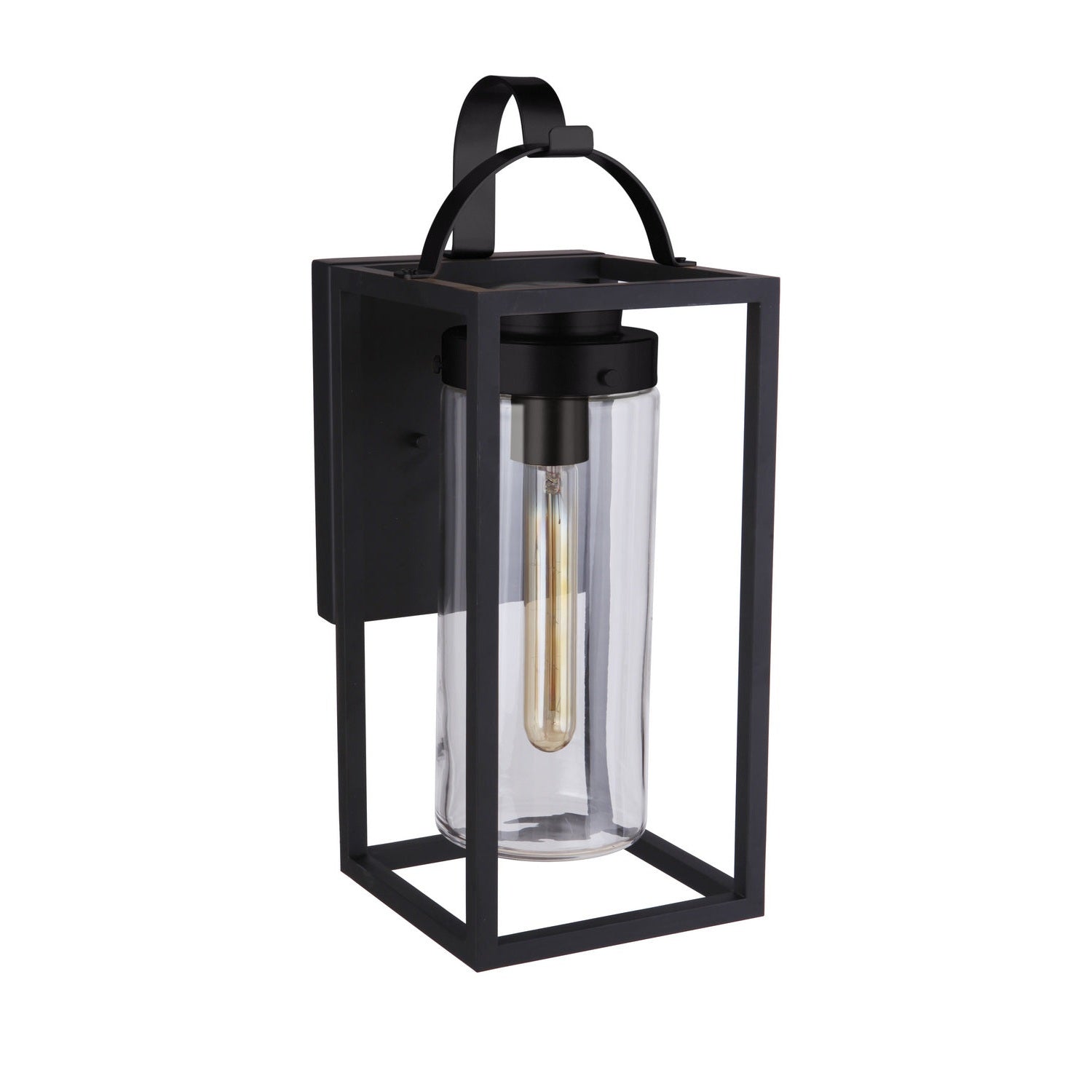 Craftmade - ZA4814-MN - One Light Outdoor Wall Lantern - Neo - Midnight