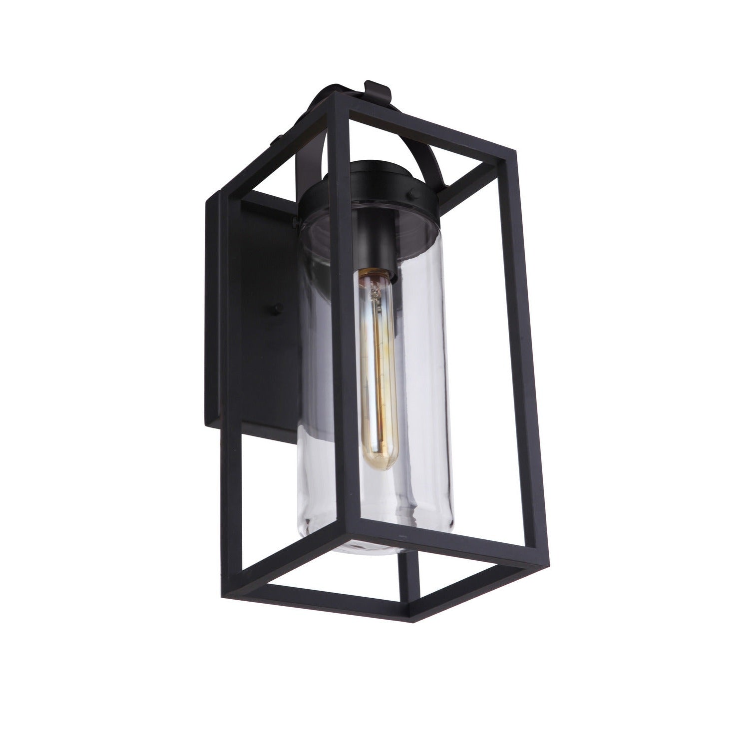Craftmade - ZA4814-MN - One Light Outdoor Wall Lantern - Neo - Midnight