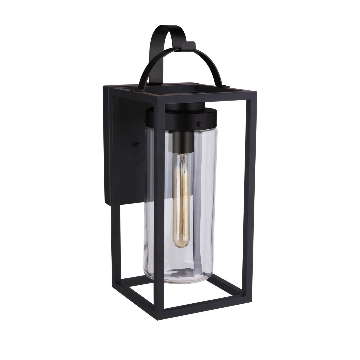 Craftmade - ZA4814-MN - One Light Outdoor Wall Lantern - Neo - Midnight