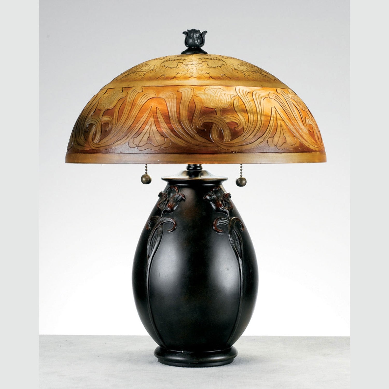 Quoizel - QJ6781TR - Two Light Table Lamp - Glenhaven - Teco Rossa