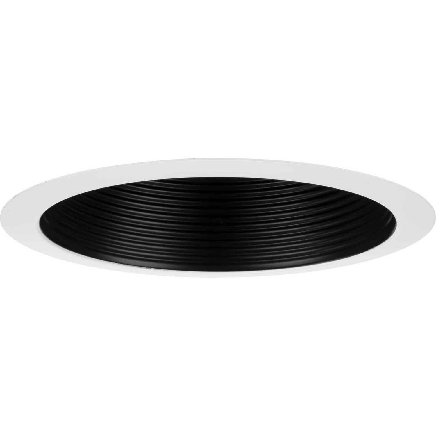 Progress Lighting - P806000-031 - One Light Baffle Trim - 6In Recessed - Black