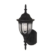 Meridian - M50057BK - One Light Outdoor Wall Sconce - Black