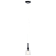 Kichler - 52399BK - One Light Mini Pendant - Aivian - Black