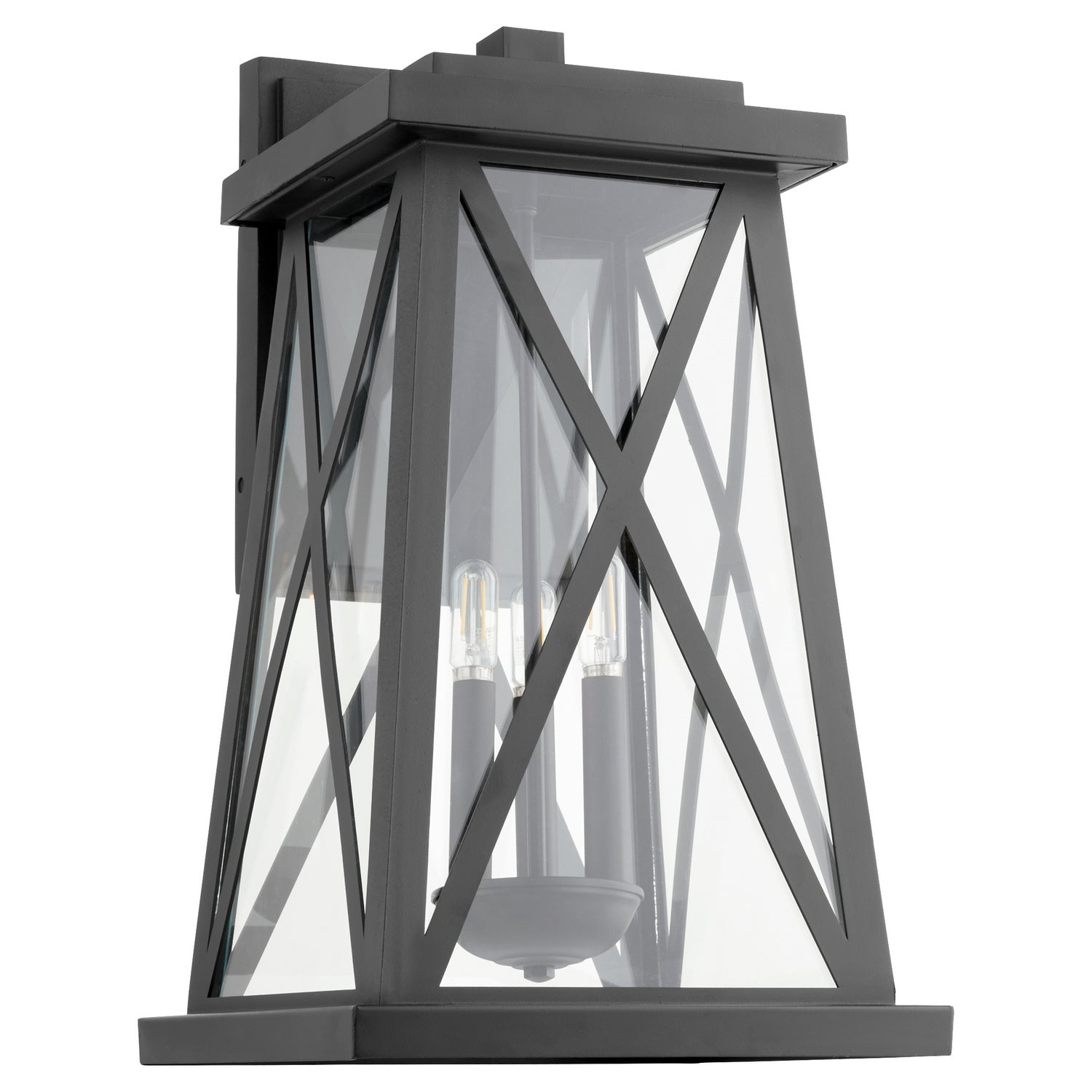 Quorum - 725-22-69 - Three Light Wall Mount - Artesno - Textured Black