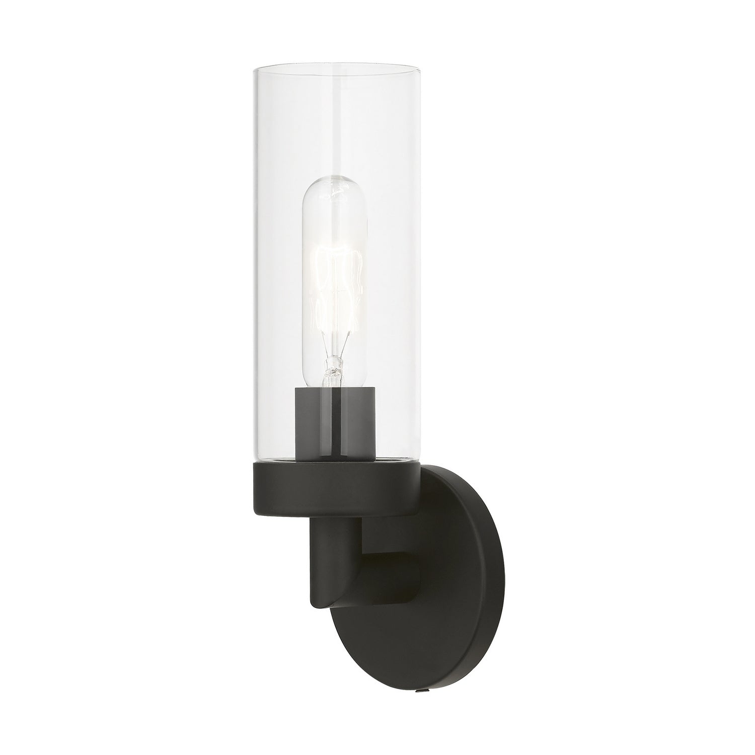 Livex Lighting - 16171-04 - One Light Wall Sconce - Ludlow - Black