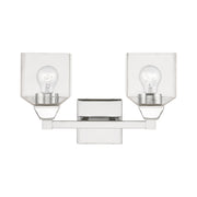 Livex Lighting - 16772-05 - Two Light Vanity Sconce - Aragon - Polished Chrome