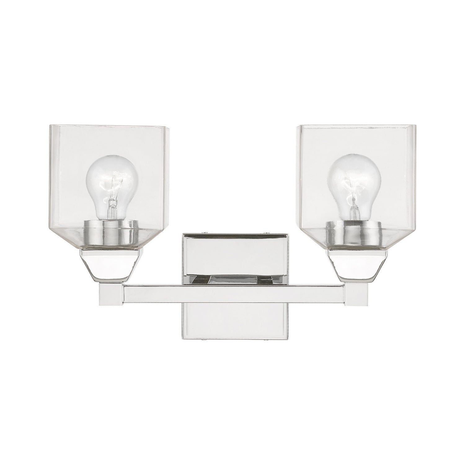 Livex Lighting - 16772-05 - Two Light Vanity Sconce - Aragon - Polished Chrome