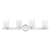Livex Lighting - 17234-05 - Four Light Vanity Sconce - Munich - Polished Chrome