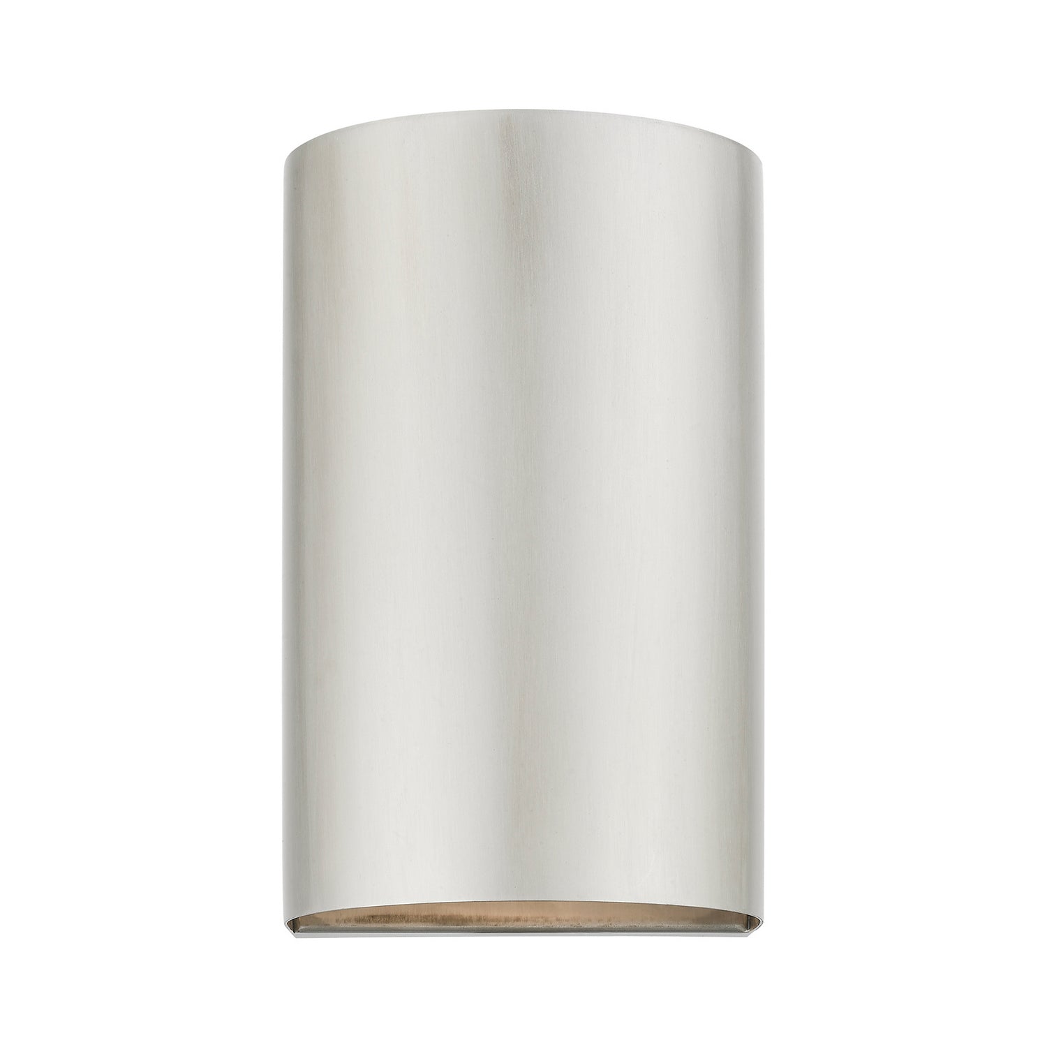 Livex Lighting - 22061-91 - One Light Outdoor Wall Sconce - Bond - Brushed Nickel