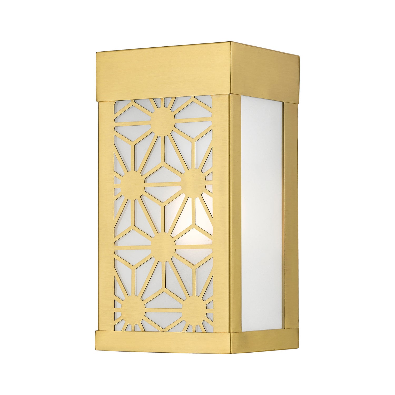 Livex Lighting - 24321-32 - One Light Outdoor Wall Sconce - Berkeley - Satin Gold