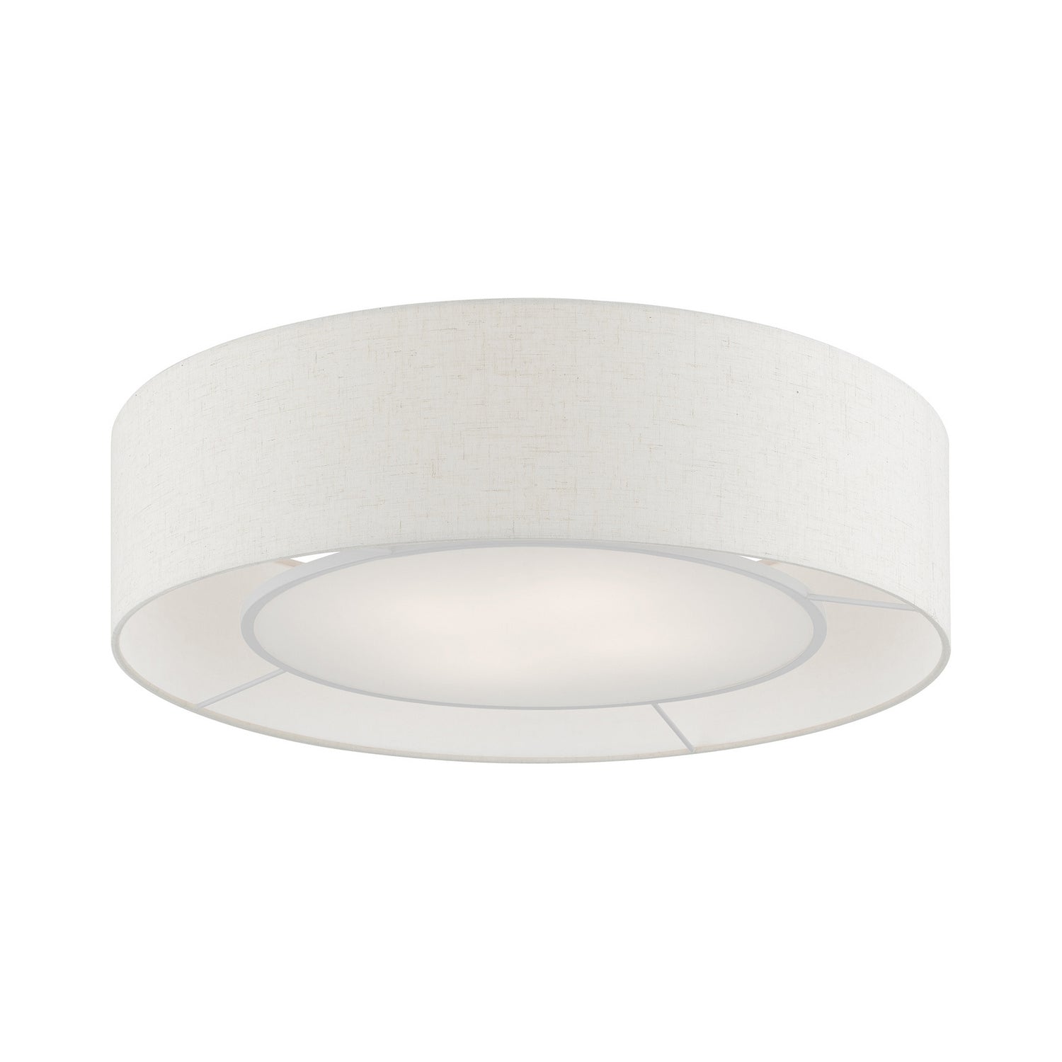 Livex Lighting - 40144-92 - Four Light Semi-Flush Mount - Ellsworth - English Bronze