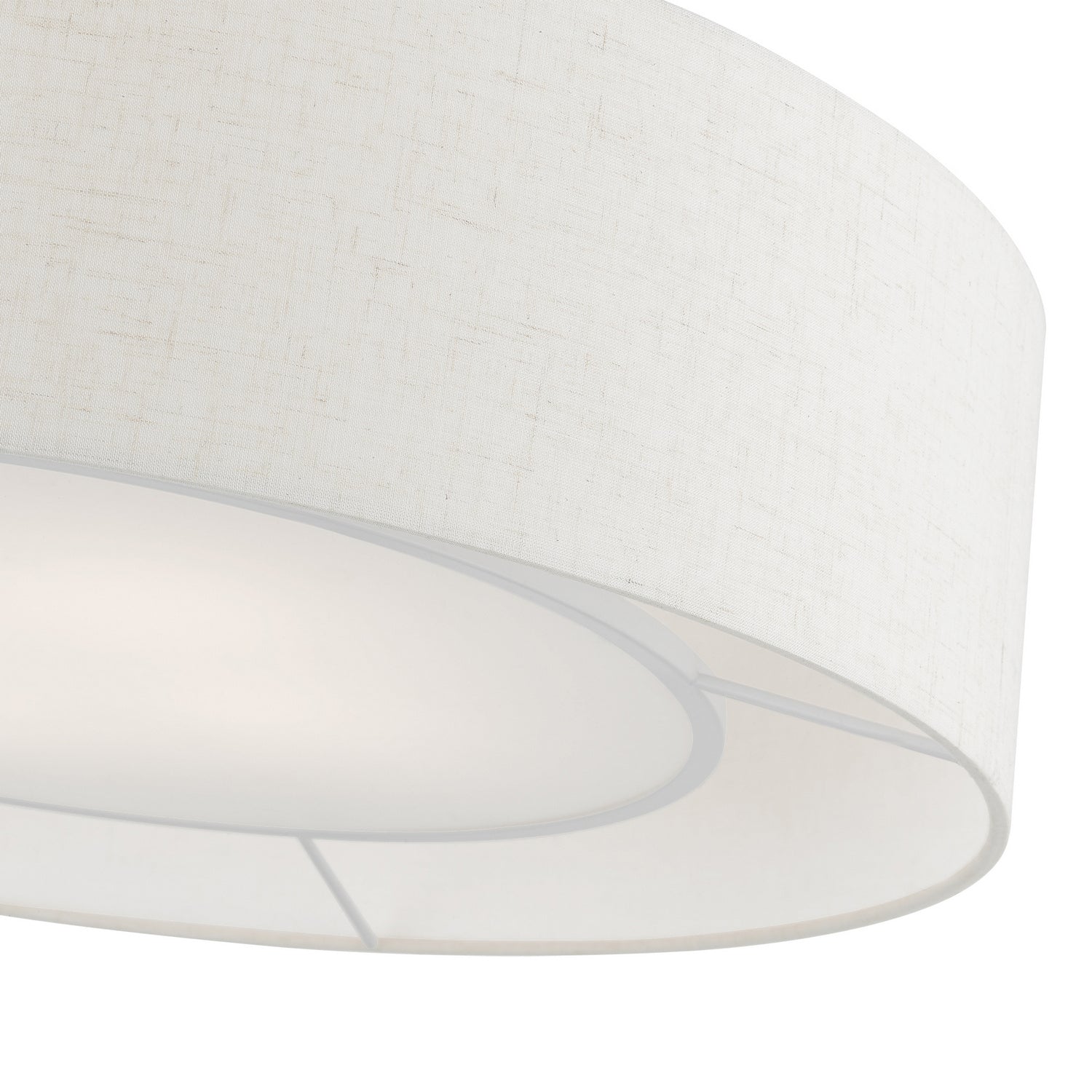 Livex Lighting - 40144-92 - Four Light Semi-Flush Mount - Ellsworth - English Bronze