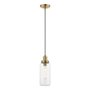 Livex Lighting - 40614-01 - One Light Mini Pendant - Oakhurst - Antique Brass