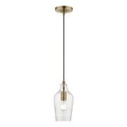 Livex Lighting - 41240-01 - One Light Mini Pendant - Avery - Antique Brass