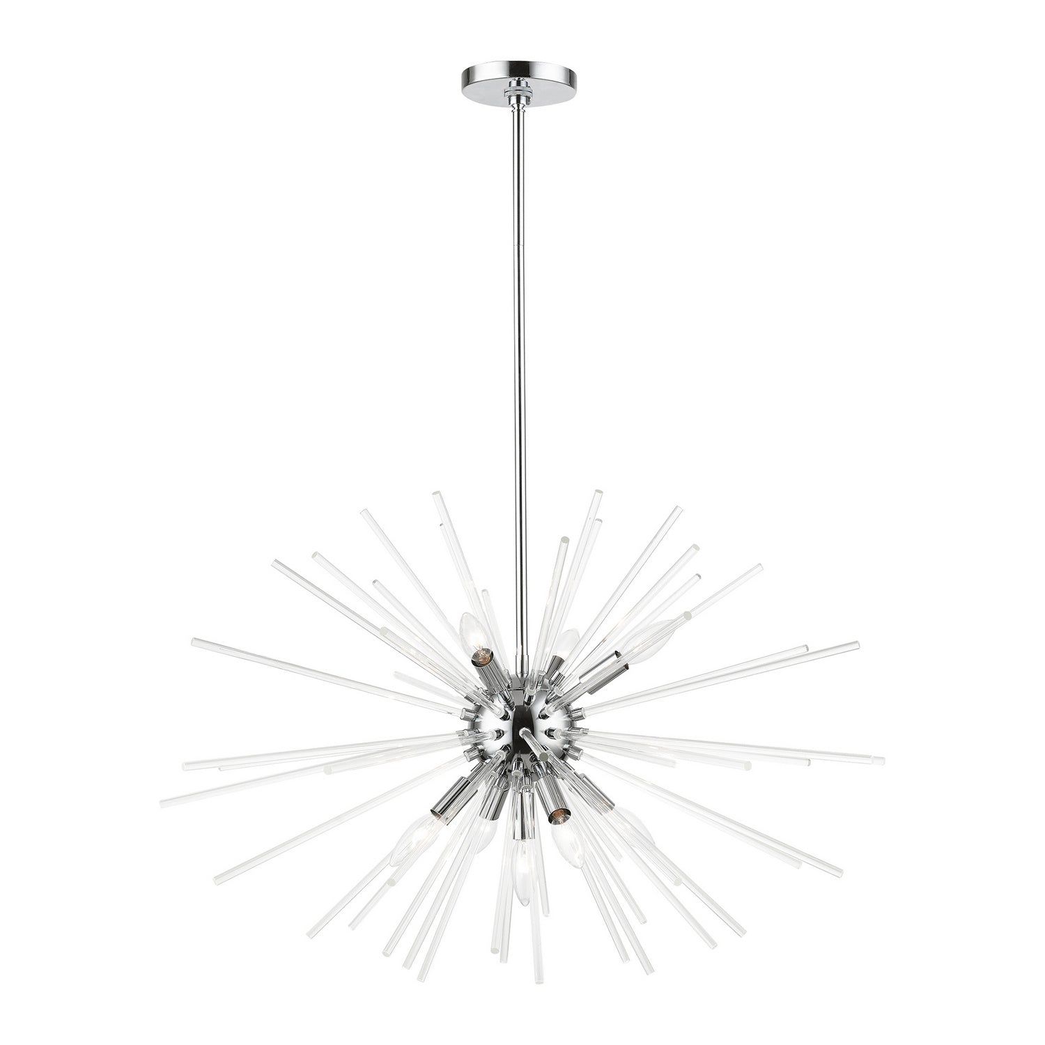 Livex Lighting - 41255-05 - Nine Light Chandelier - Utopia - Polished Chrome