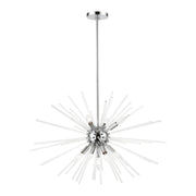 Livex Lighting - 41255-05 - Nine Light Chandelier - Utopia - Polished Chrome
