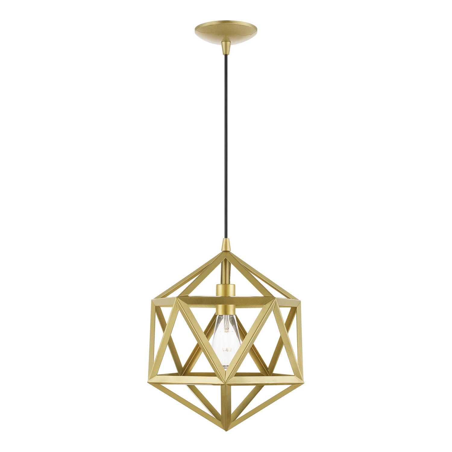 Livex Lighting - 41328-33 - One Light Pendant - Ashland - Soft Gold