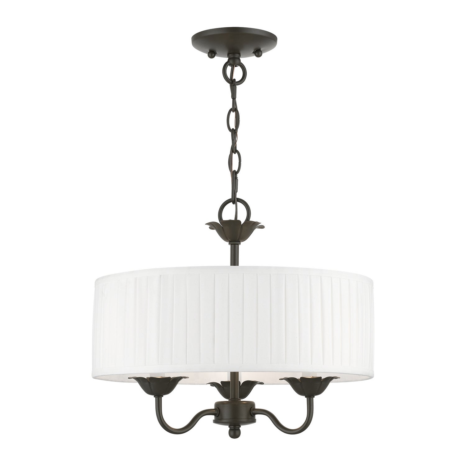Livex Lighting - 41773-92 - Three Light Pendant - Edinburgh - English Bronze