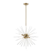 Livex Lighting - 48826-01 - Eight Light Chandelier - Uptown - Antique Brass