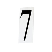 Maxim - 53637WT - House Number 7 - Address - White