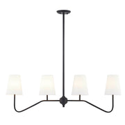 Forty West - 10308 - Four Light Chandelier - Summit - Matte Black