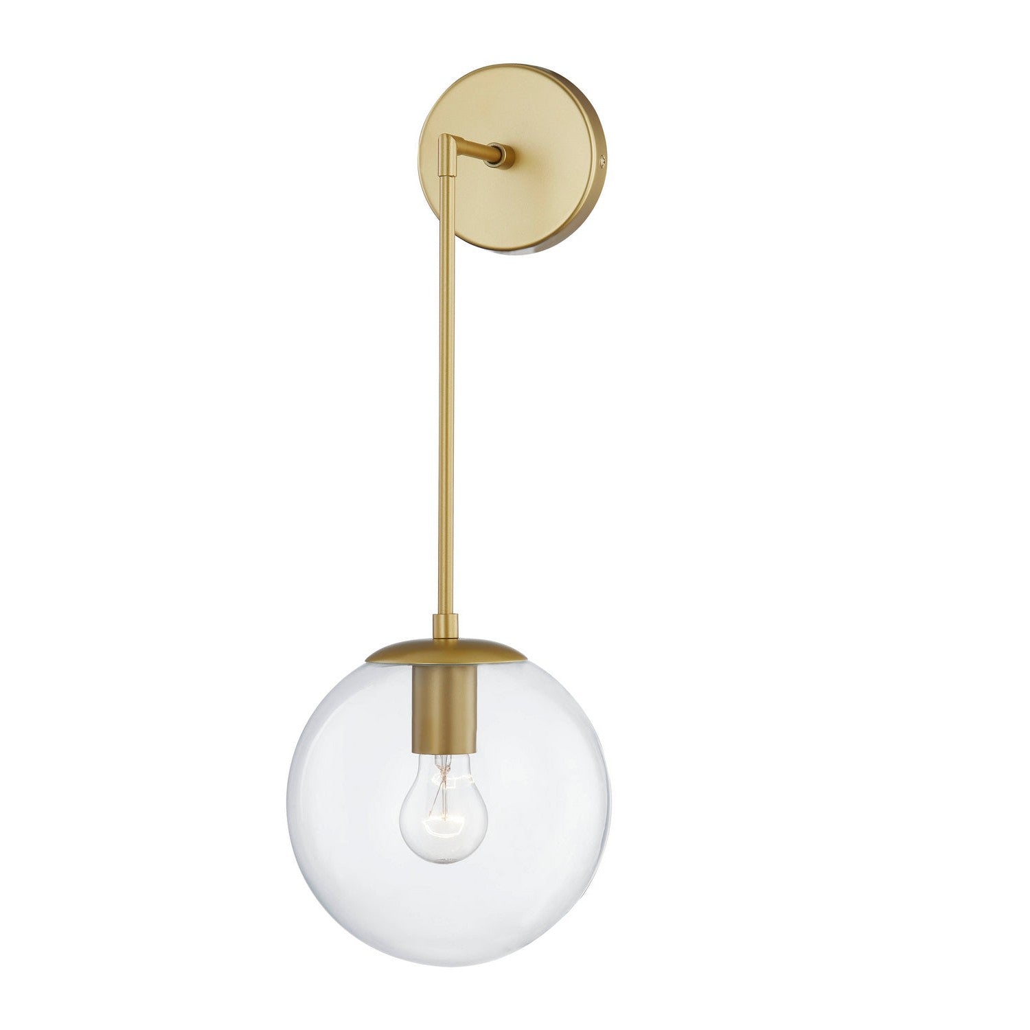 Forty West - 712002 - One Light Wall Sconce - Leigh - Antique Gold