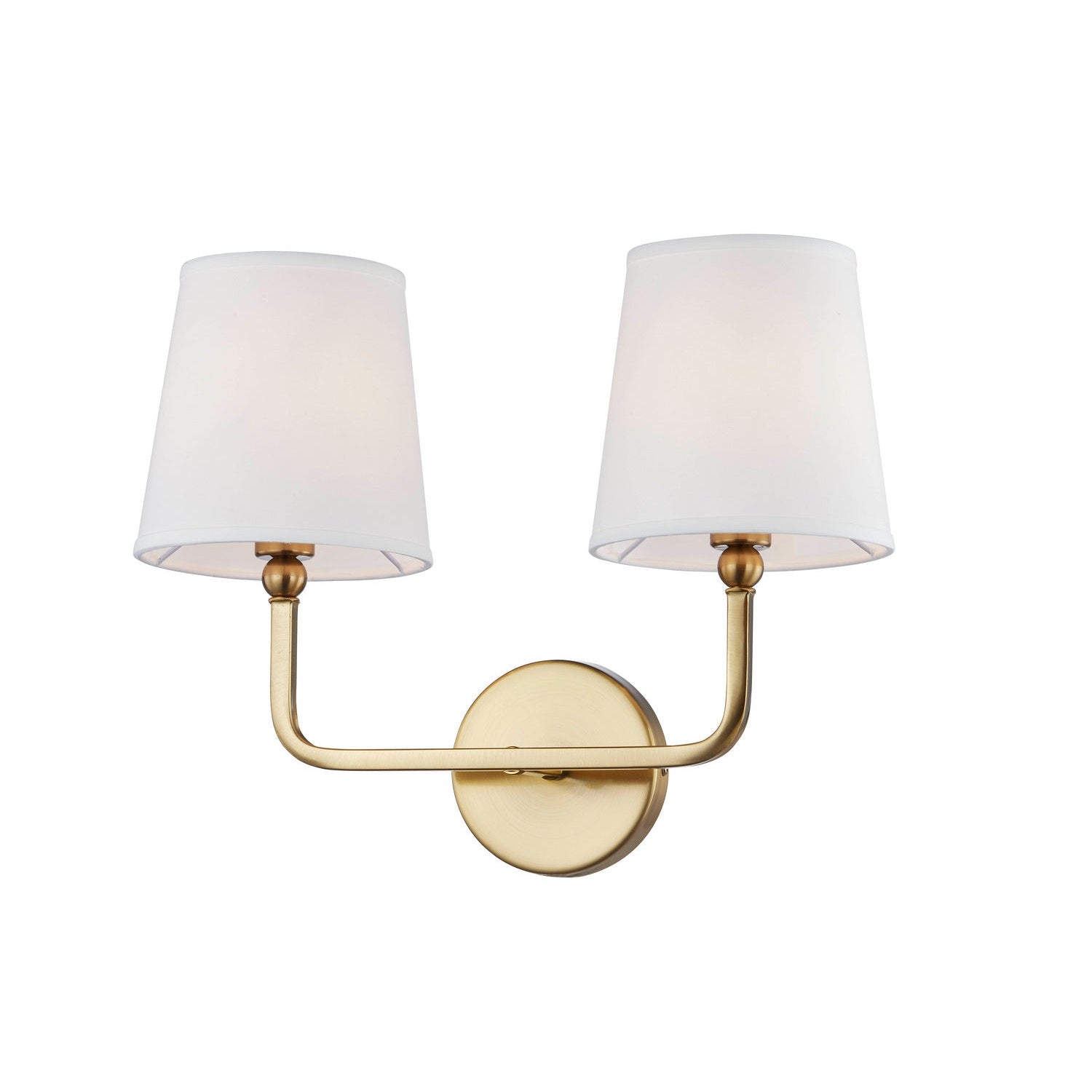 Forty West - 712007 - Two Light Wall Sconce - Maureen - Gold