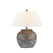 Forty West - 72577 - One Light Table Lamp - Garrison - Brown/Taupe