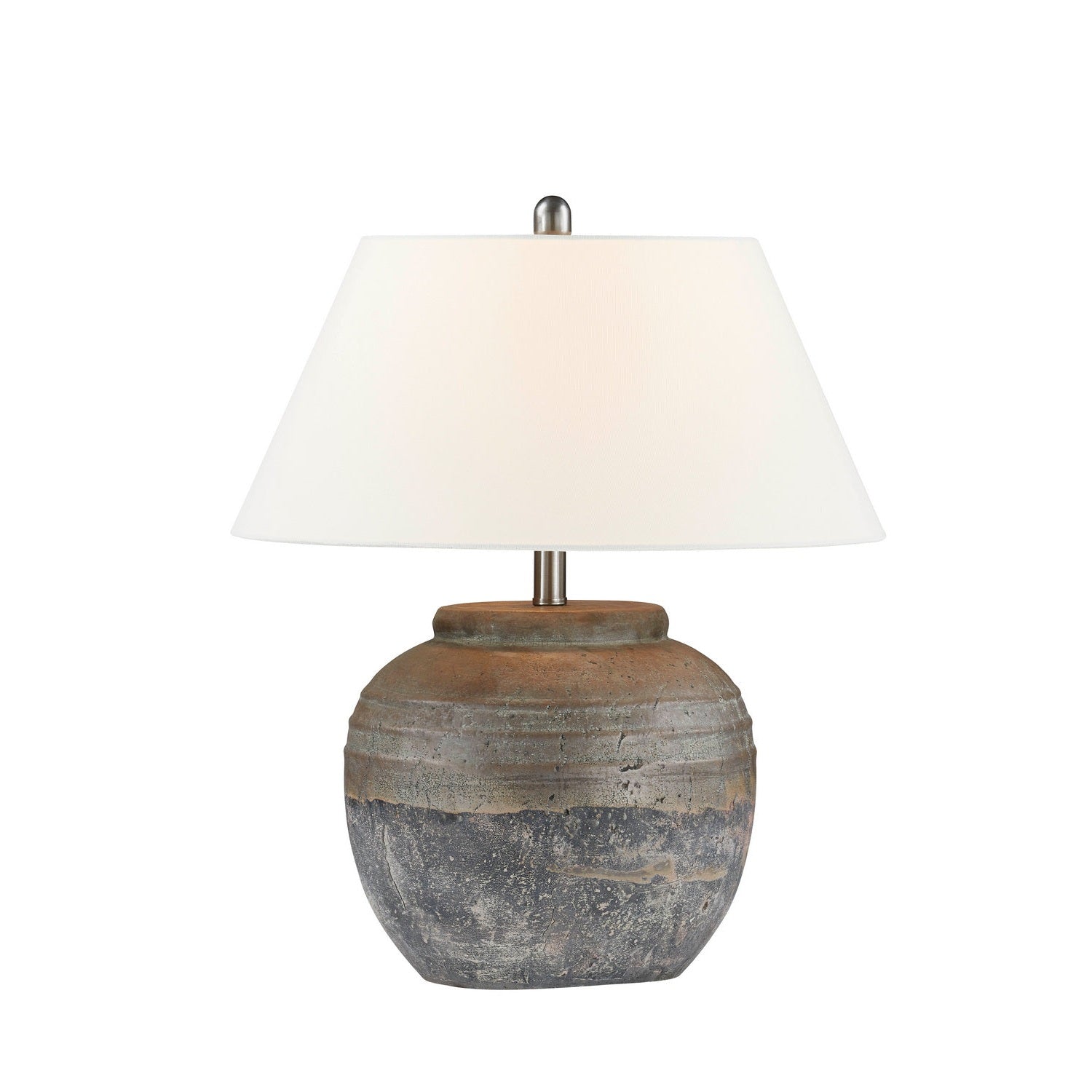 Forty West - 72577 - One Light Table Lamp - Garrison - Brown/Taupe