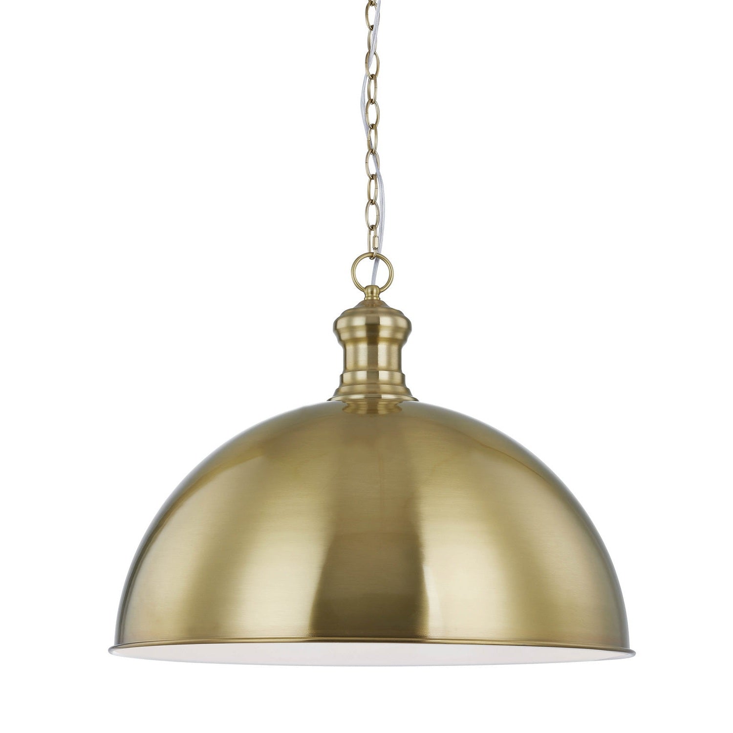 Forty West - 72582 - One Light Pendant - Petra - Brass