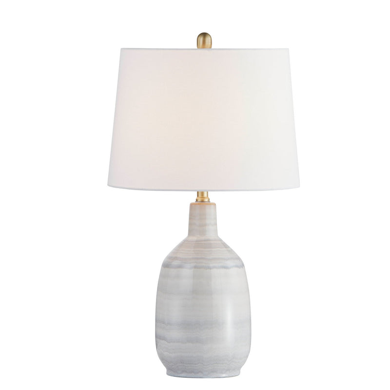 Forty West - 74101 - One Light Table Lamp - Remington - Blue/White