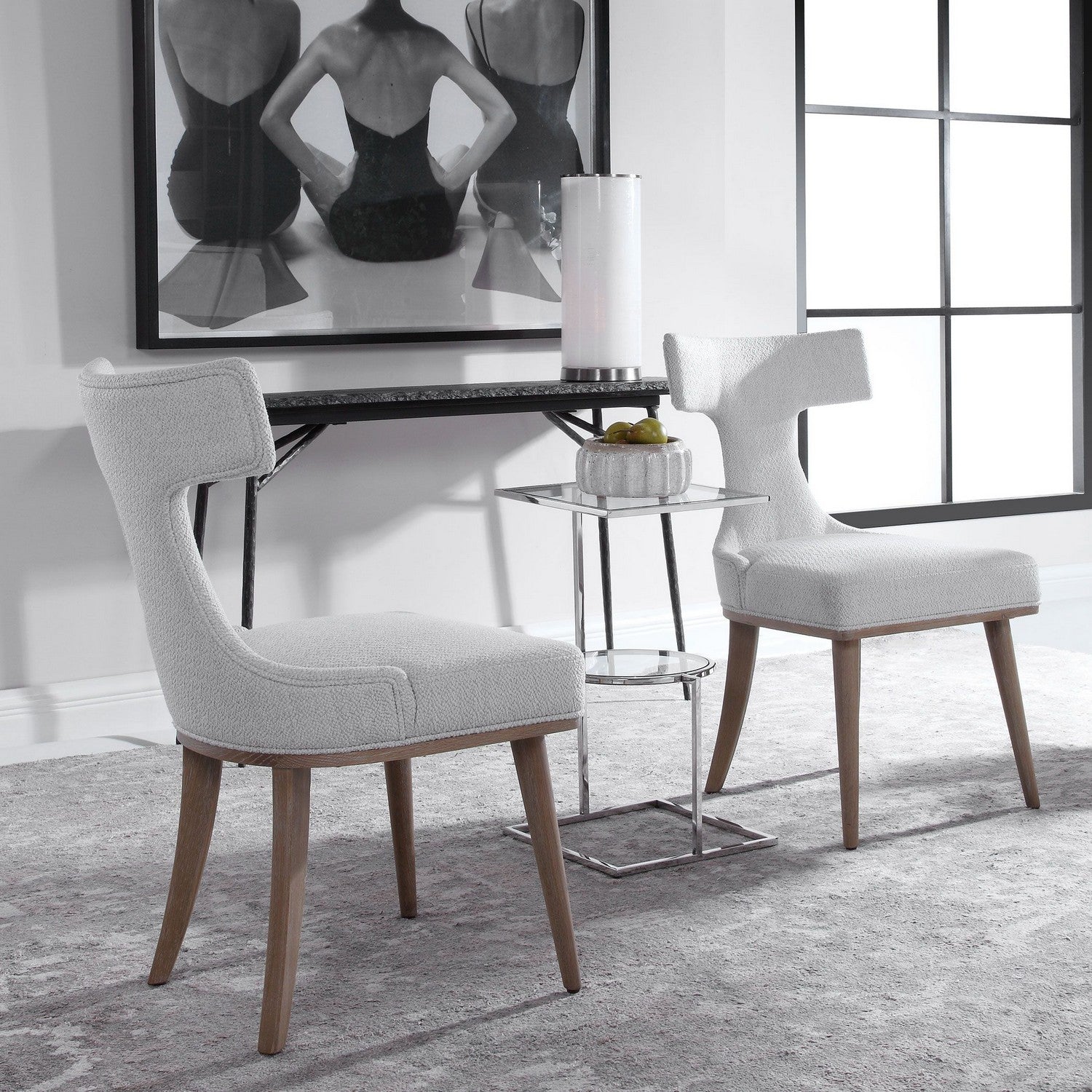 Uttermost - 23561-2 - Accent Chairs, Set Of 2 - Klismos - Naturally