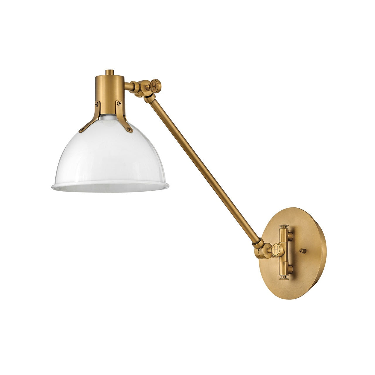 Hinkley - 3480PT - LED Wall Sconce - Argo - Polished White