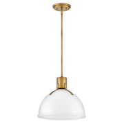 Hinkley - 3487HB-CO - LED Pendant - Argo - Heritage Brass