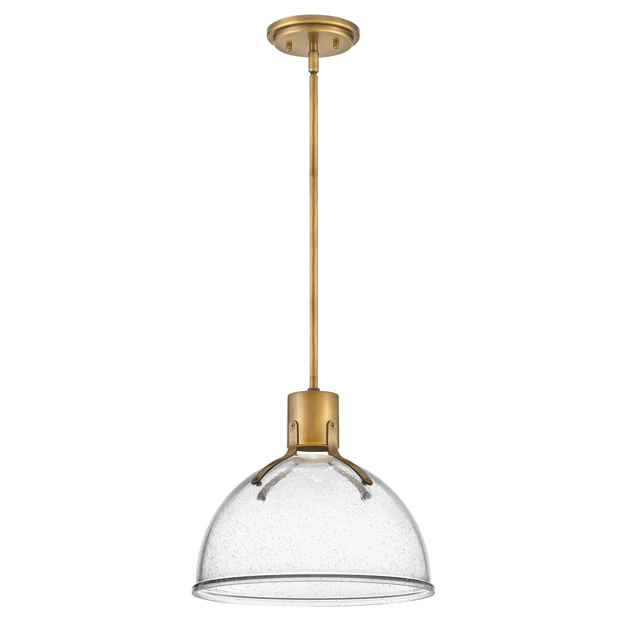 Hinkley - 3487HB-CS - LED Pendant - Argo - Heritage Brass